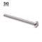Prime-Line #10-24 x 2 in Slotted Pan Machine Screw, 316 Stainless Steel, 50 PK 9009176 - alternate 2